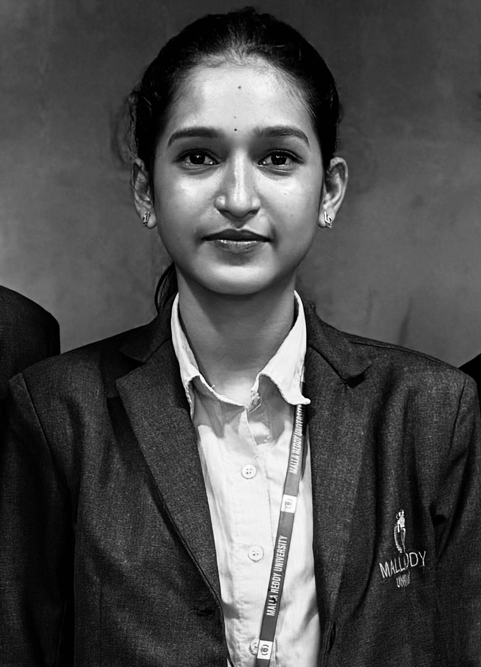 Professional woman working at laptop